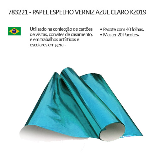 Papel Espelho Cat Logo Kaz