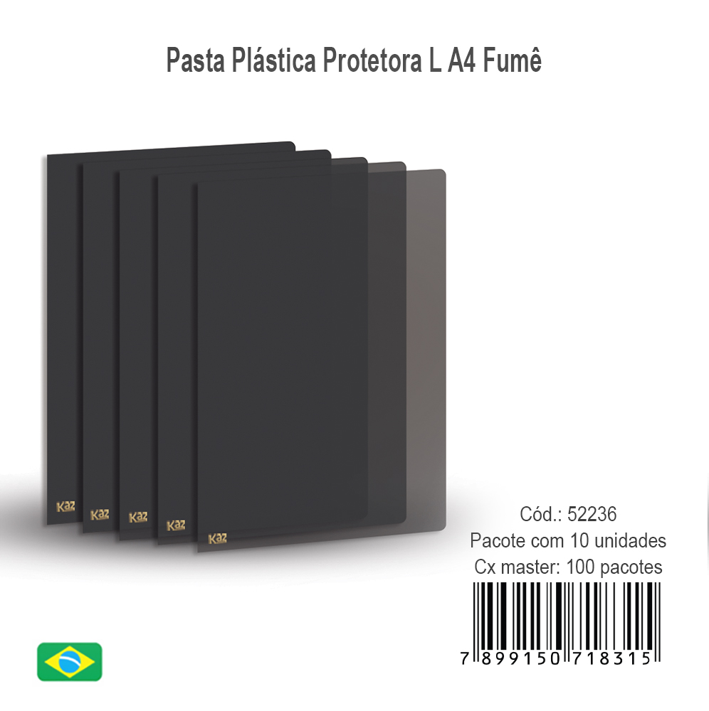 Pasta PlÁstica Protetora L Catálogo Kaz 5793